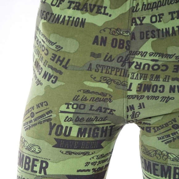 Soft casual camouflage novelty leggings - Picture 2 of 3